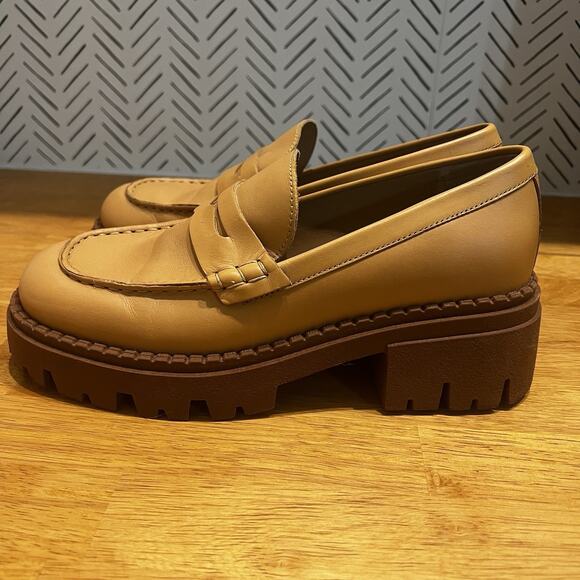 Free People Free People Women's Lyra Lug Sole Loafer Size 38 - Picture 5 of 11